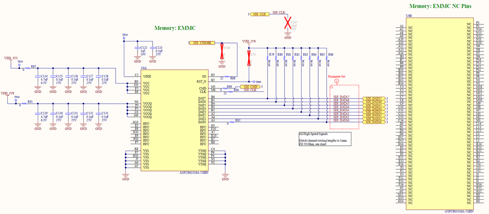 Schematic, MMC Device