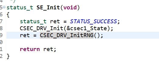 Solved: S32K144 CSEc Error - NXP Community