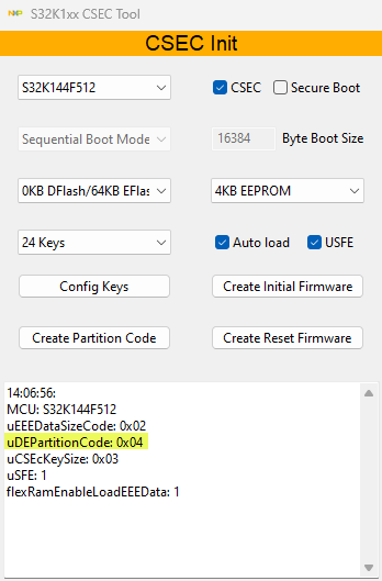Solved: S32K144 CSEc Error - NXP Community