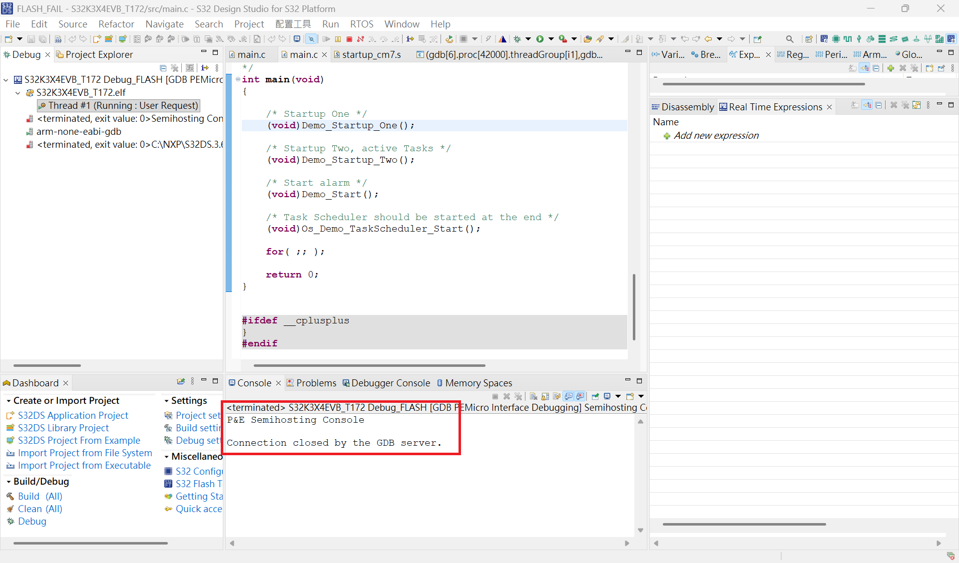 Solved: Why does the DEBUG MODE EXIT setting on the FS26 cause the ...
