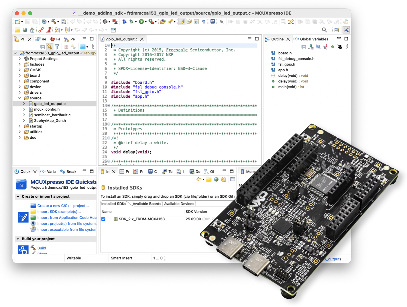 MCUXpresso IDEとSDKのインストール (日本語ブログ) - NXP Community