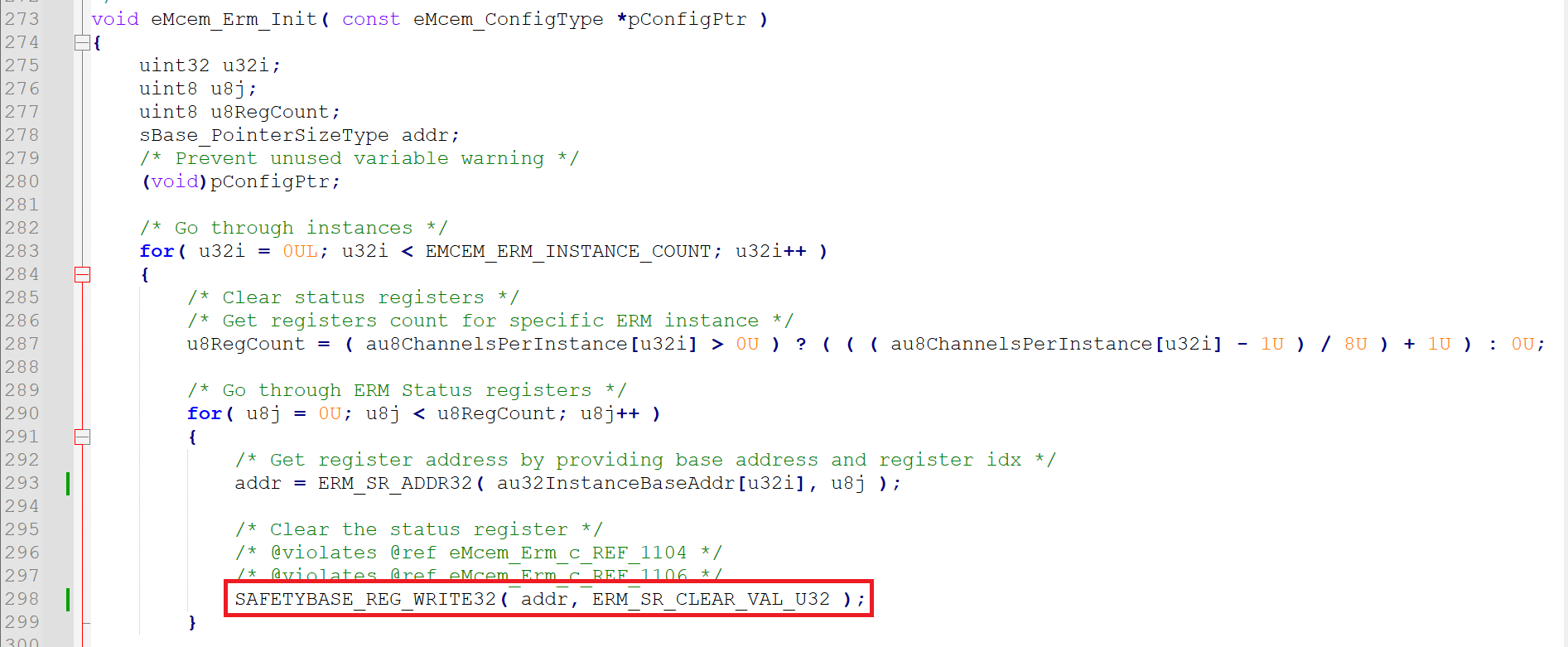 Solved: Why does adding EMCEM to the S32K3 module cause a hard fault ...