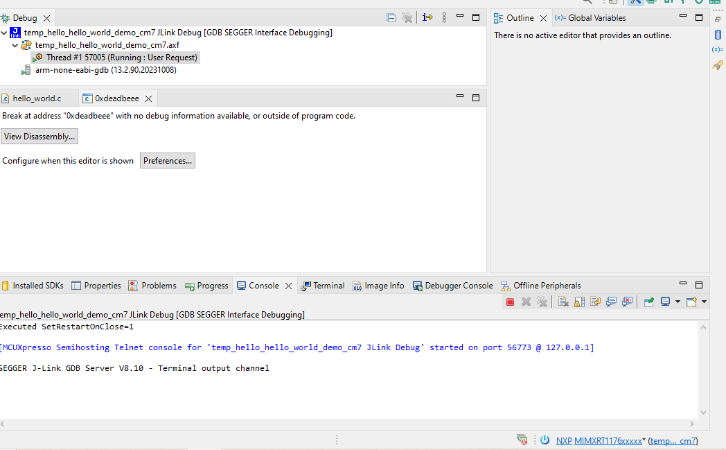Configuring micron SDRAM to MIMXRT1176 custom board - NXP Community