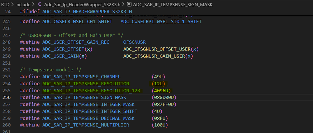 RTD Function Defined Macros