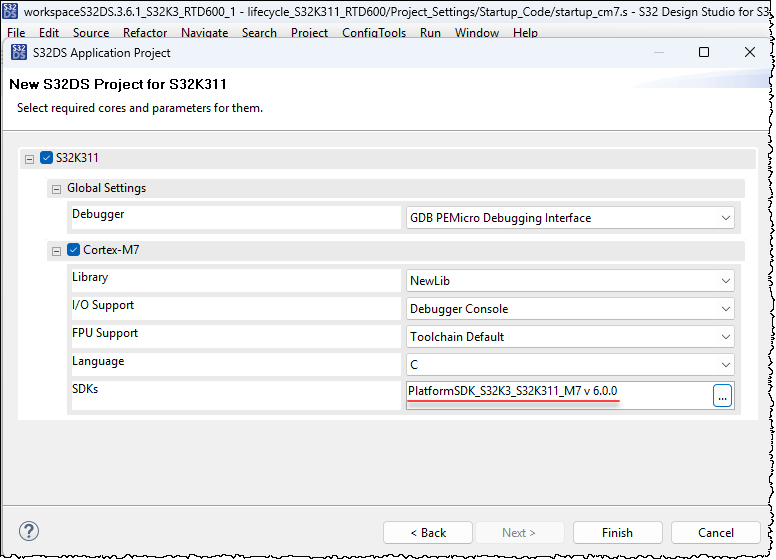 S32K311 Configuriation of LC state to IN_FIELD - NXP Community
