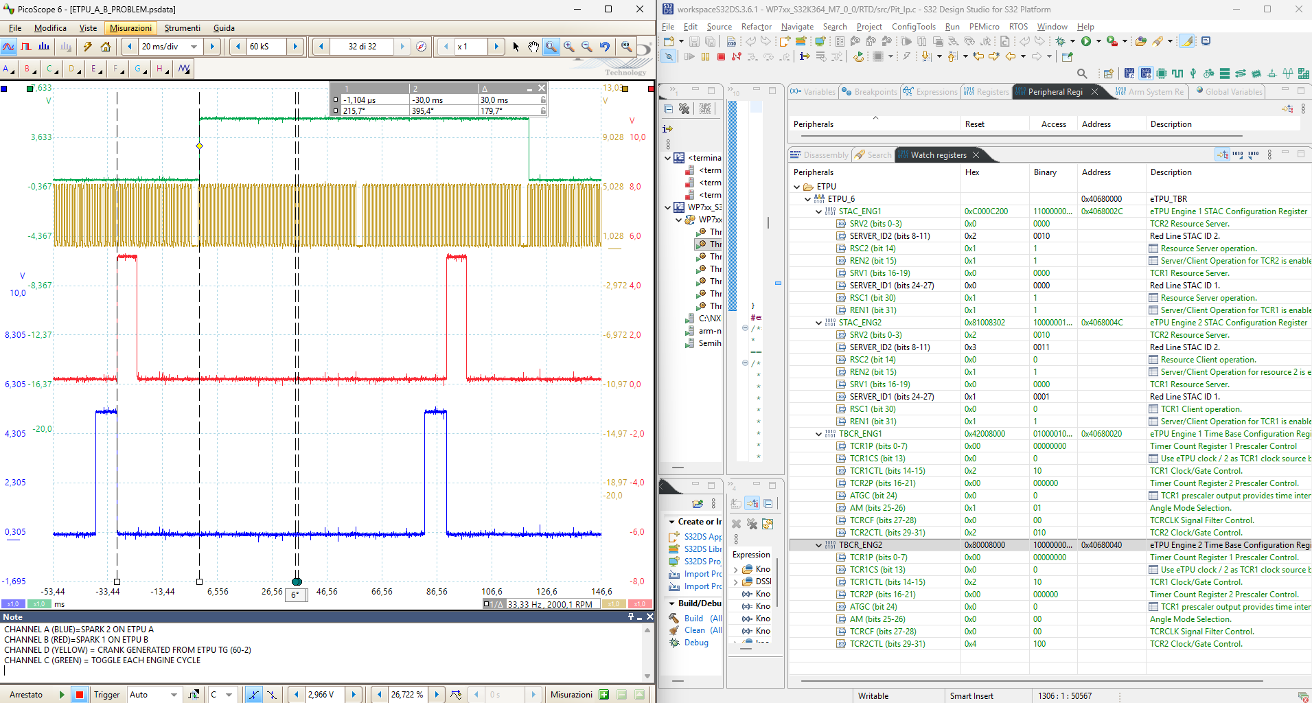 Solved: eTPU crank, cam, injections and Ignitions on S32K3 - NXP Community