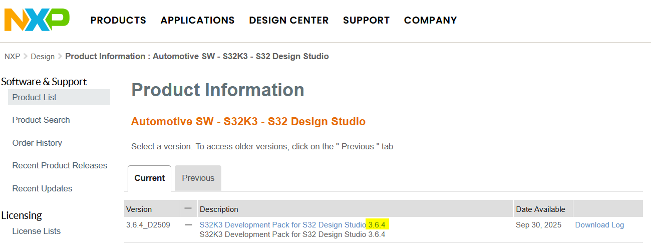 Solved: Differences in tool availability between Automotive SW Package ...