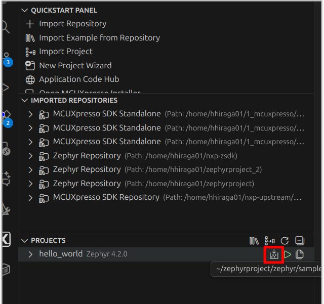 How to build Zephyr apps