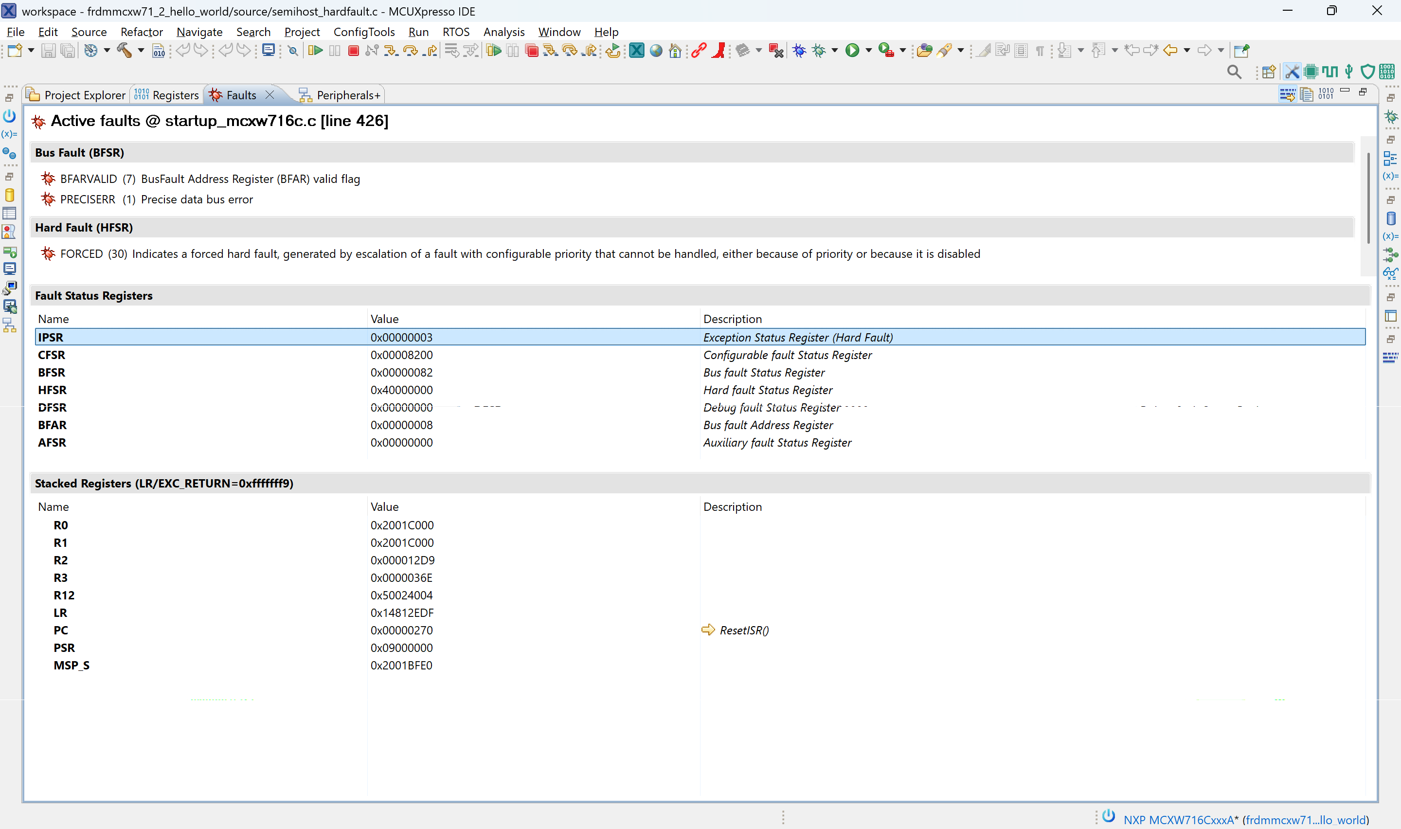 Code Coverage of firmware implementation on MCXW71 - NXP Community