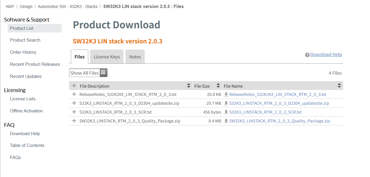 Solved: How can one find and download the LIN protocol stack for