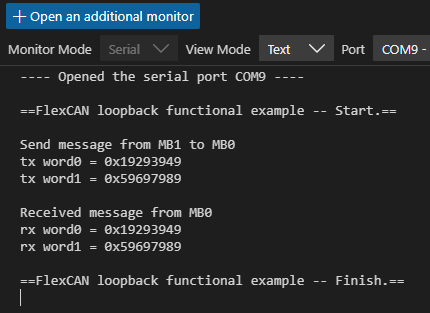 NXPのMCXマイコンとSDKを使ってCANのループバックを動かしてみた (日本