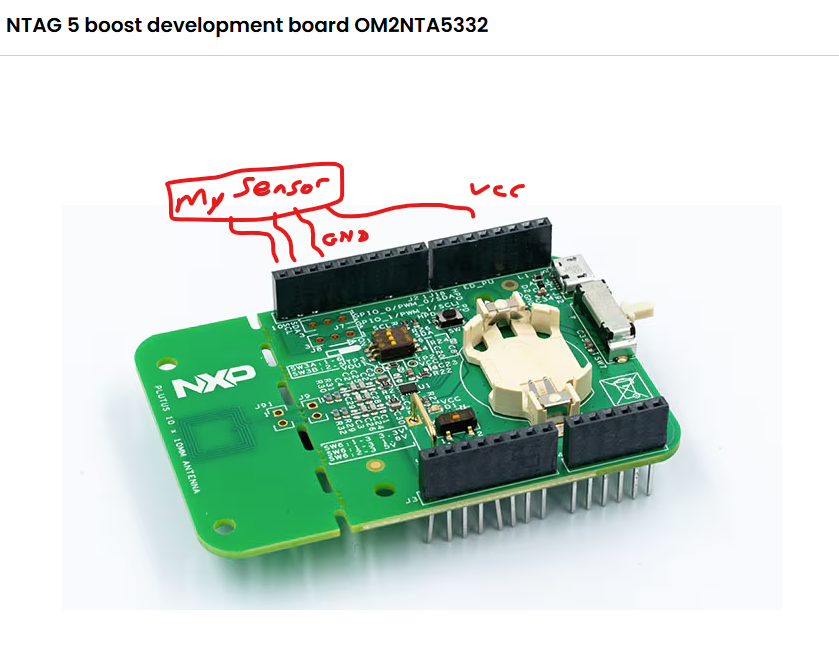 Re: Am I in the right spot? NTAG 5 Sensor Tags for a Smart Moka Pot ...