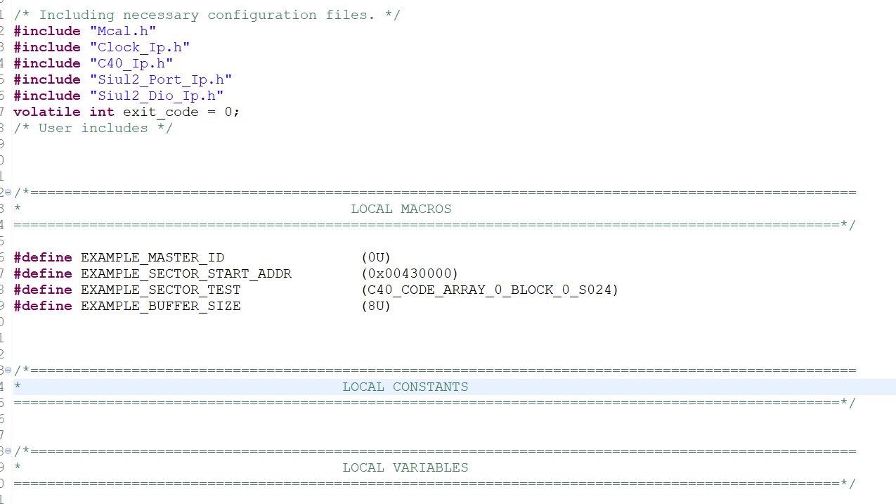 Solved: S32k3 C40擦写flash进入HardFault_Handler - NXP Community