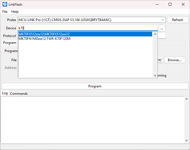 Solved: Linkserver does not program MK70FX512VMJ12 - NXP Community