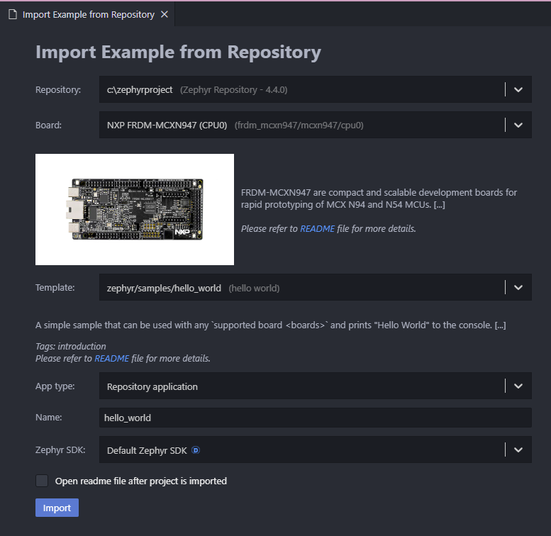 Zephyr app with MCUboot in VS Code - NXP Community