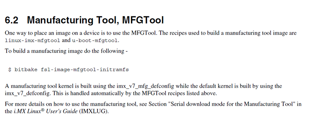 Build images for mfgtool.PNG