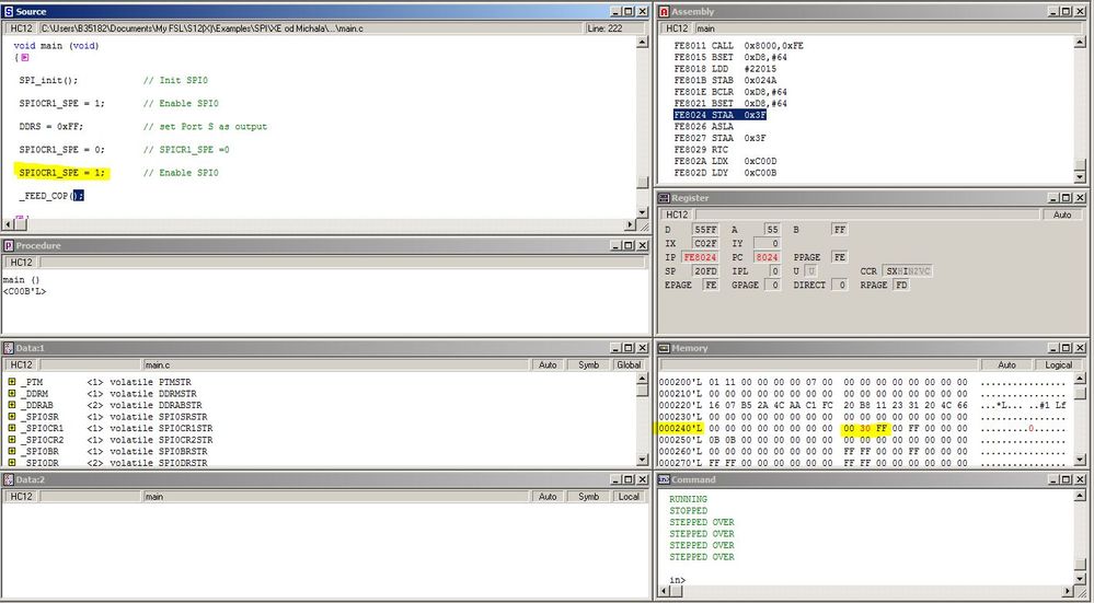 SPI enabled, MOSI pin high.JPG