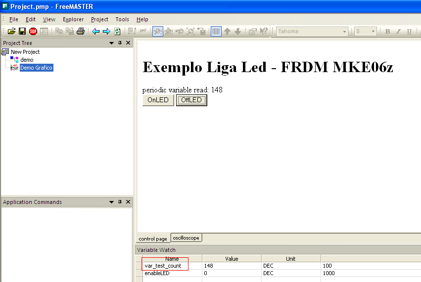 my freemaster project runing.PNG my freemaster project runing.PNG