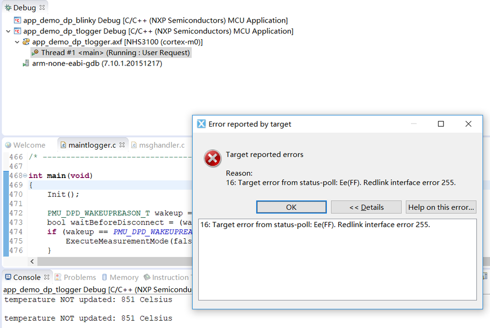 Redlink interface error.PNG