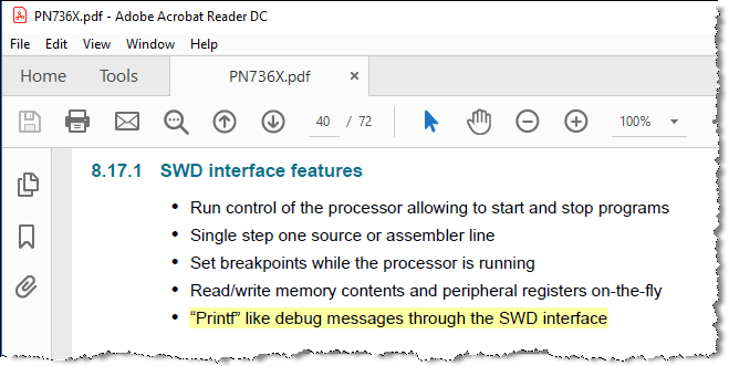 SWD interface features PN7362.png
