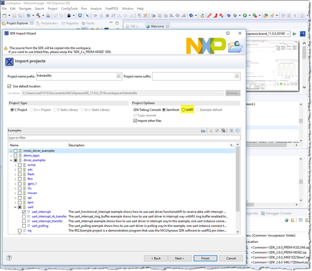 SDK Debug Console selection.png SDK Debug Console selection.png