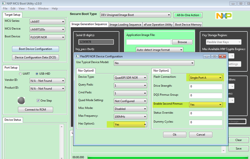 Re QSPI Flash not detected on 2nd FlexSPI pinmux Page 3 NXP