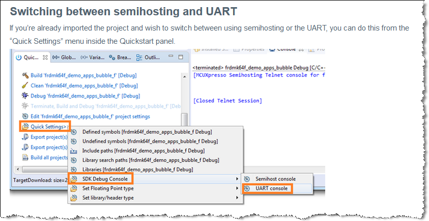 Switching between semihosting and UART.png